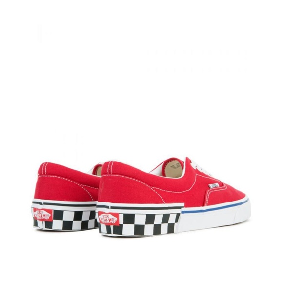 black tango red vans